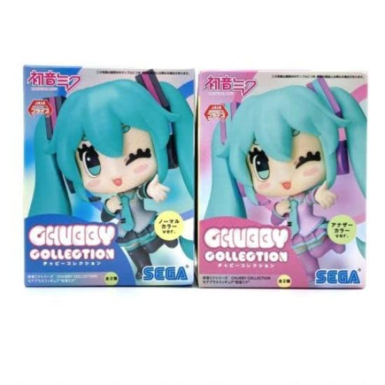 JP PRODUCTS SEGA Vocaloid Chubby Hatsune Miku Set (А&Б)