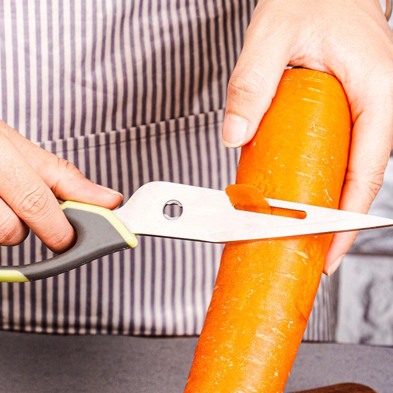 Острые кухонные ножницы из нержавеющей стали, многофункциональные ножницы для куриных костей, мощные и удобные бытовые ножницы