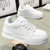 Fashion Men's Luxury Sneakers White Leather Casual Shoes Comfortable Running Shoes for Men Luxury Platform Sport Shoes Zapatillas Hombre