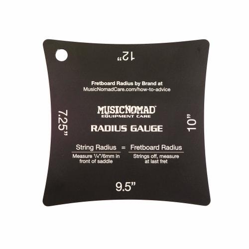 MUSIC NOMAD Stainless Steel Fingerboard Saddle Radius Measurement Gauge MN603