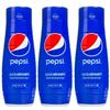 Сироп для SodaStream - Pepsi - 3x 440 мл - Готовит до 8 литров - Неизмененный вкус - Концентрированный напиток
