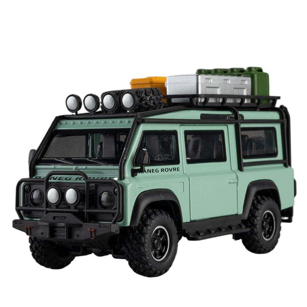 1/32 литой автомобиль для Land Rover Defender Van модель игрушечная машинка со звуком и светом