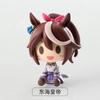 Оригинальная Q-версия Uma Musume Pretty Derby 2-я волна Конфетная мини-фигурка Токай Тейо Золотой Корабль Медзиро Китасан Черный Игрушка