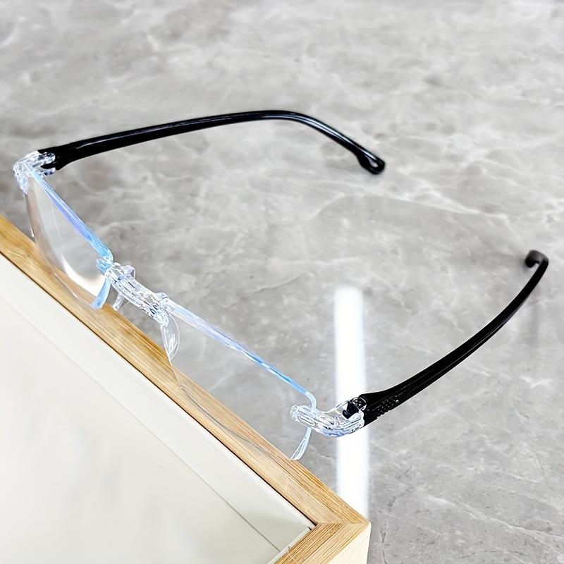 8 штук Мужские очки для чтения Легкие Y2k Очки с острыми краями для дальнозоркости Унисекс Увеличительные очки для чтения