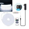 DC 24V Neon Light LED Strip with RF Remote Control Touch Switch 320LED/M Flexible Rope Tube Lamp For Home Christmas Decor With EU or US Plug