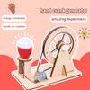 Diy Wooden Hand Cranked Generator Students Kids Physical Science Practical Toy