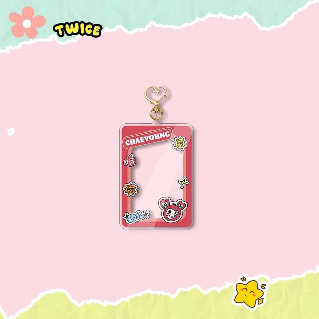 TWICE Кроличья Группа Акриловый Брелок и Брелок-Подвеска с Фоторамкой