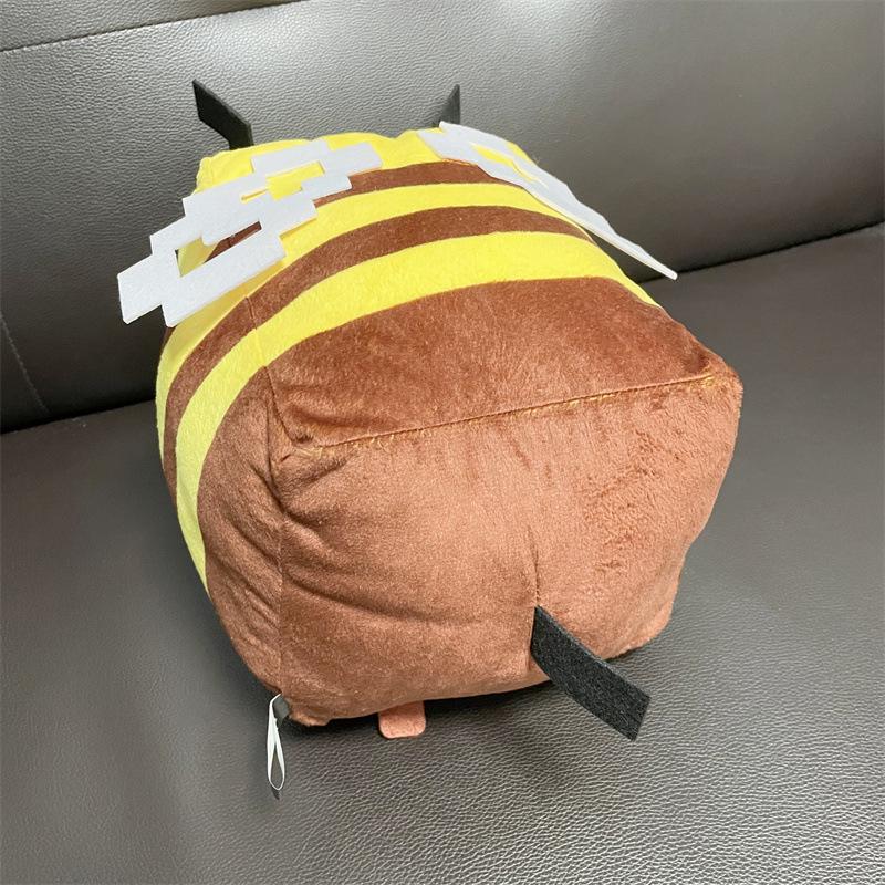 Плюшевая игрушка пчела из Minecraft - Очаровательная желтая кукла-пчела Игровой подарок