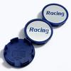 4pcs Racing Sport Logo Badge Emblem Car Wheel Center Caps 58MM Clips 53MM Rim Hubcaps Cover Wheels Hub Dust Cap Car Accessories