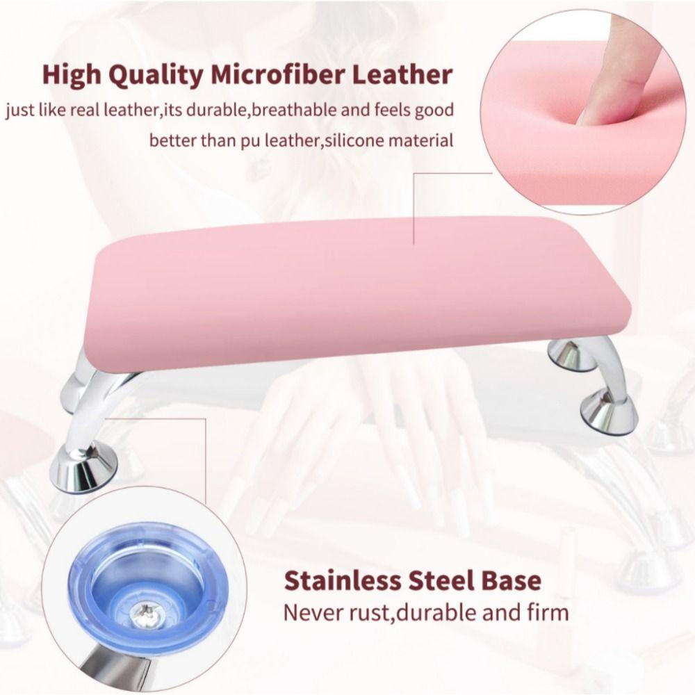 Space-saving Nail Arm Rest Cushion Foldable Manicure Hand Pillow Soft Nail Pillow  Nail Art Tool