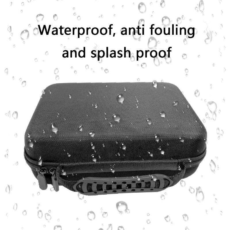 Large Capacity Battery Holder Case for AA 3A C D 9VBatteries Organization Waterproof Organizers Holder with Mesh Pocket