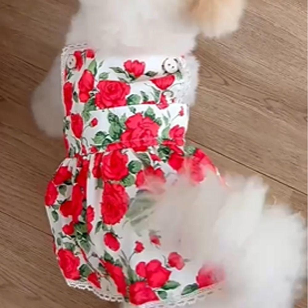 Cute Pet Summer Clothes Soft Cat Princess Skirt Comfortable Dog Vest  Autumn