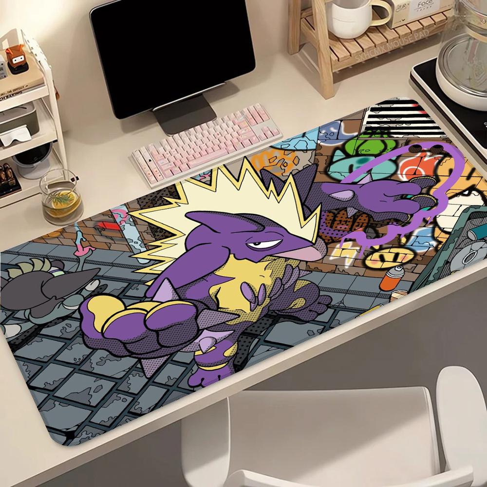 Anime Mouse Pad Colorful Gamer Cabinet P Toxtricity Mousepad Keyboard Rug Laptop Gaming Accessories Rubber Desk Mat