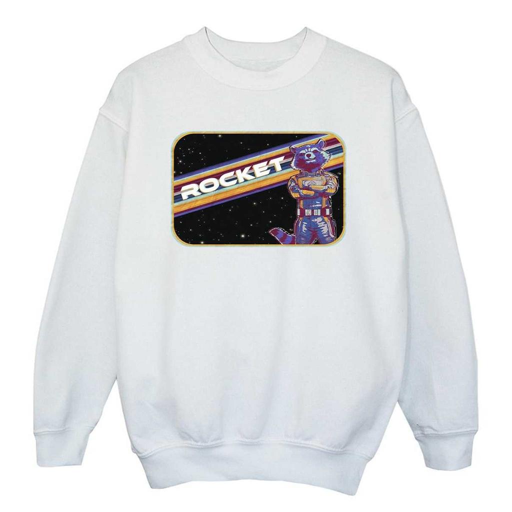 Guardians Of The Galaxy Volume 3 Girls Rocket Raccoon Sweatshirt