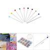 1000pcs Multicolor Glass Ball Head Pins High Temperature Resist Dressmaking Pins  Flower Decoration