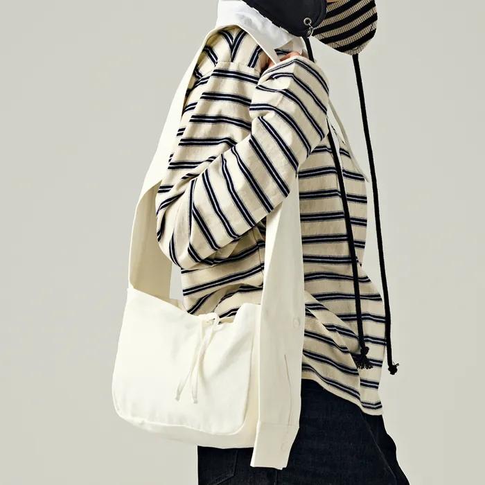 Oxford Shirt Bags [IVORY]