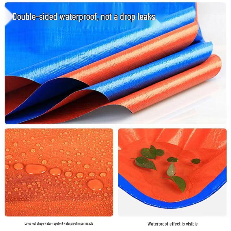 ZISIZ Heavy-Duty Waterproof Tarp