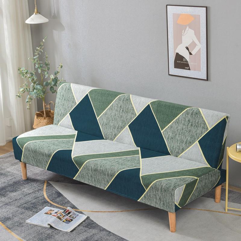 Чехол-футон для дивана без подлокотников, чехол для складного дивана, чехол для дивана, моющийся, защитный чехол для мебели для дивана без подлокотников