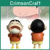 Adorable Crayon Shinchan Figurine Featuring Shinnosuke Eating Bun High Quality Collectible Doll