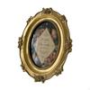 Picture Frame Art Gallery Oval 6" Antique Elegant Photo for Family Portrait Home Wall Mount or