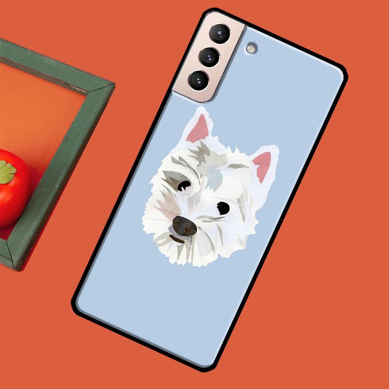 Чехол для телефона Westie Scottie Шотландский терьер Для Samsung Galaxy S23 S20 FE S21 Ultra Note 10 S9 S10 Plus Note 20 S22 Ultra Чехол