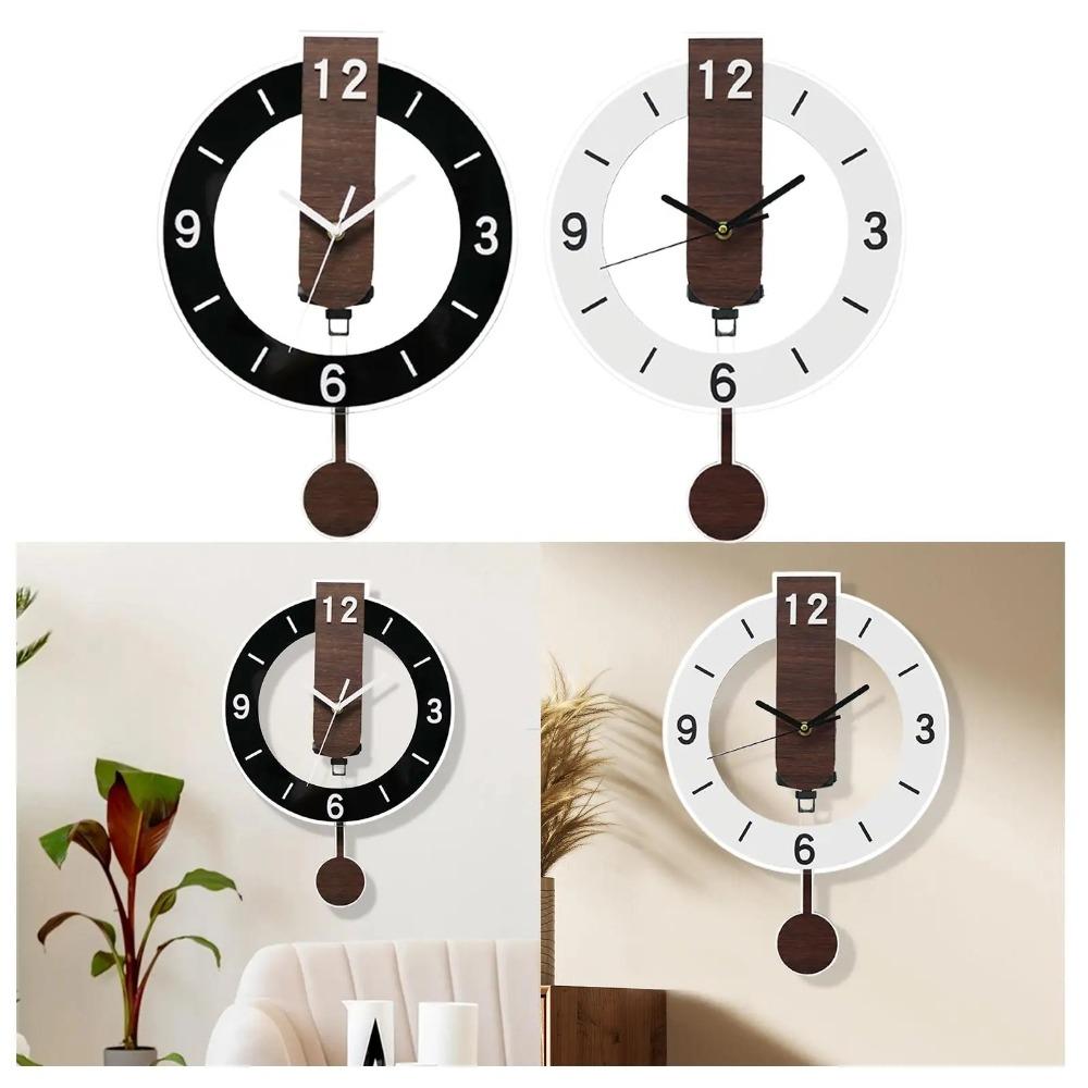 Минималистичные Настенные Часы Бесшумные Часы с Шкалой Уникальные Цифровые Настенные Часы Отель