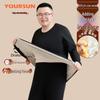 Мужской термокомплект больших размеров Yiershuang с кашемиром и шелком