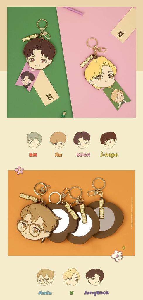 Хит IP ROYCHE TinyTAN Зеркало [Big Co., Ltd.] (Чон Кук) TinyTAN-MRR-D-JK