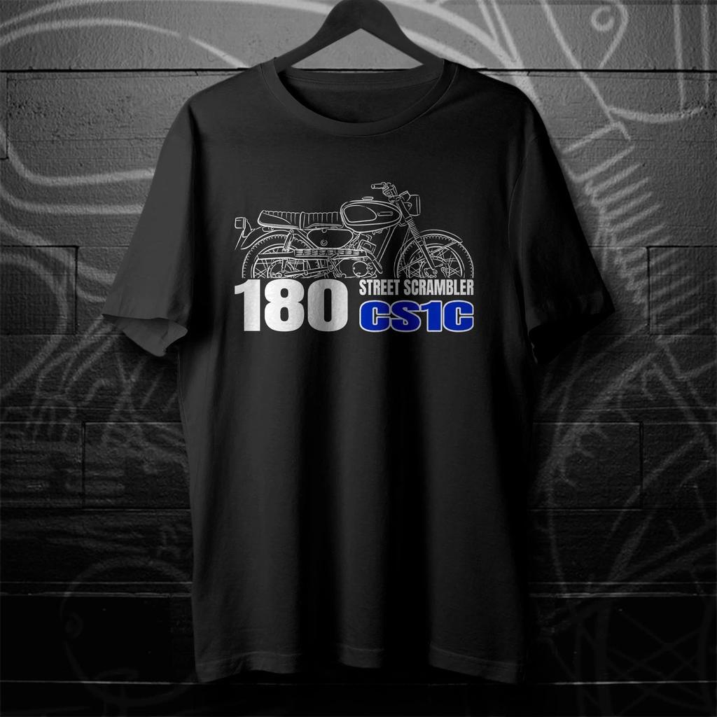 Pop 180 Cs1c Ycs1c 19681969 Fans Motorcycle Tshirt