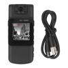 Body Worn Camera 2K HD TFT Color Screen 180 Degree Rotating Lens Pocket Video Recorder Handheld