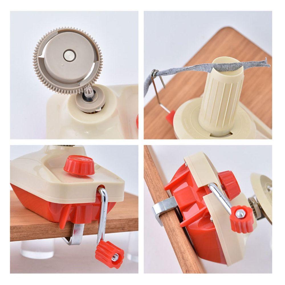 Handheld DIY Home Wool Hand Making Sewing Kit Wool Winder Holder Winding Machine Knitting Machine Manual Wool Winder