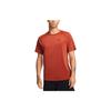 Nike Dri-FIT Ready Solid Quick-Dry Training T-Shirt Men Tops Dark-Orange DV9816-832