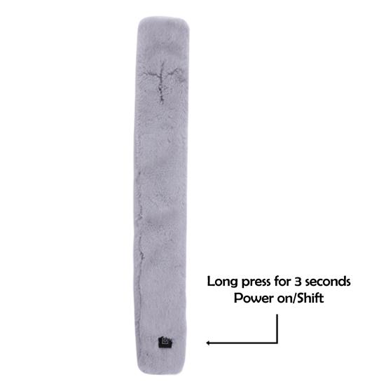 Heated Scarf Women USB Rechargeable Electric Heating Scarf with Intelligent Temperature Control Quick Heating Scarf