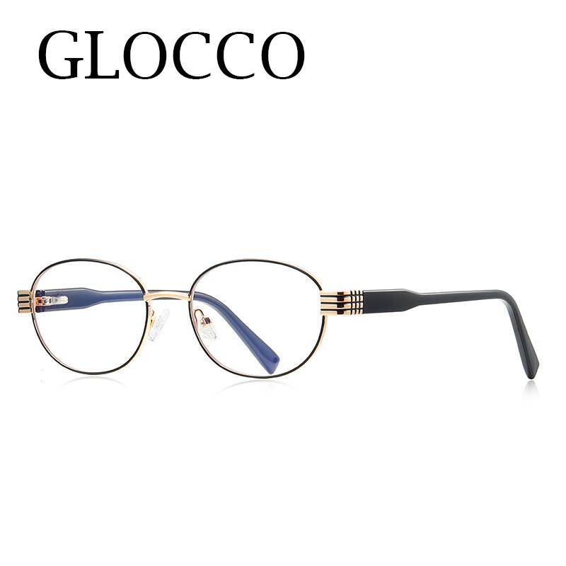 Модные женские маленькие овальные очки для блокировки синего света, для близоруких, ретро, с отрицательной диоптрией, прогрессивные очки, женщина