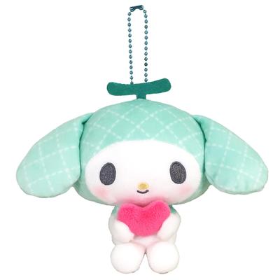 Nakajima Corporation My Melody Girly Pop Сердечко Маскот Серый 206022-25 В13 x Ш16 x Г6.5см