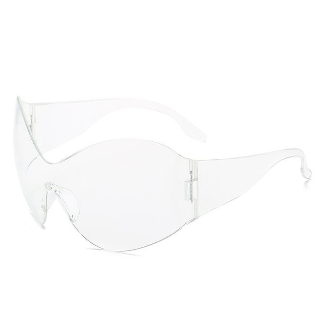 Новые большие солнцезащитные очки в стиле стимпанк для женщин. Тенденции в стиле панк Y2k. Солнцезащитные очки для мужчин. Брендовые дизайнерские очки 2000-х годов De Sol Oculos - Солнцезащитные очки -