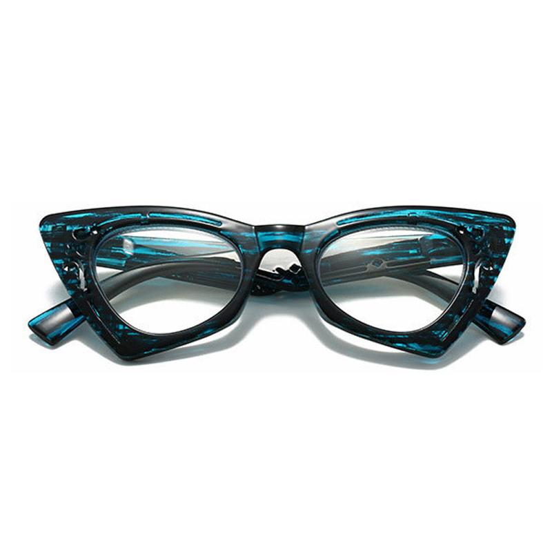 NEW Fashion Anti Blue Light Blocking Reading Glasses Women 2024 Luxury Brand Designer Eyewear Frame for Presbyopia Eyeglasses 0 To +4