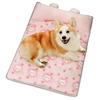 Bidason Pet Cushion Dog Bed with Pillow Summer Cooling Cool To the Touch Cool Indoor Use Heatstroke Prevention Heat Prevention Cooling Comfortable