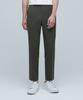 Lightweight Relaxed Tapered Hidden Banding Crop Slacks [Dusty Khaki]