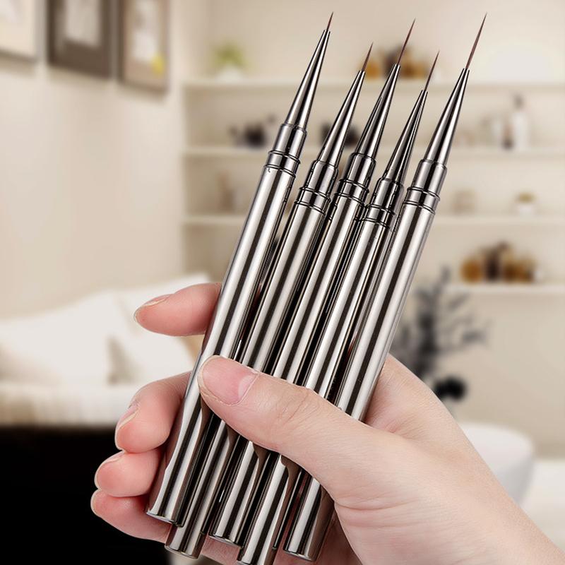 Кисти для дизайна ногтей Liner Detailer Кисть для полосок Гель-лак Маникюр Nail Art Diy