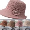 Защита от солнца Цветок Жемчуг Плетеная шляпа Дышащая вязаная шляпа-рыбак Универсальный размер Солнцезащитная шляпа Девочки