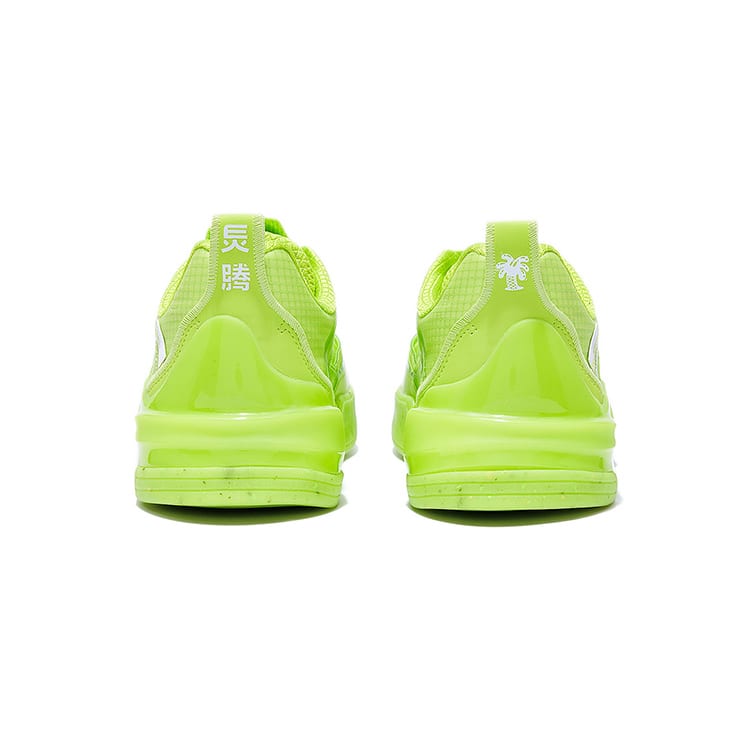 Стивен Харрингтон x Li Ning Коллекция Skateboard LINGTENG Низкие кеды для скейтбординга Мужские Сочный зеленый AEPT019-1