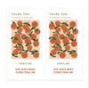 50pcs Flower Thank You Stickers Seal Labels For Gift Or Commodity Decor Stickers Small Business Packaging Sealing Stickers