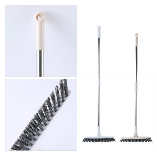 Щетка для пола Эргономичный дизайн Сверхпрочная щетка для пола с длинной ручкой и V-образной головкой Многоцелевое чистящее средство