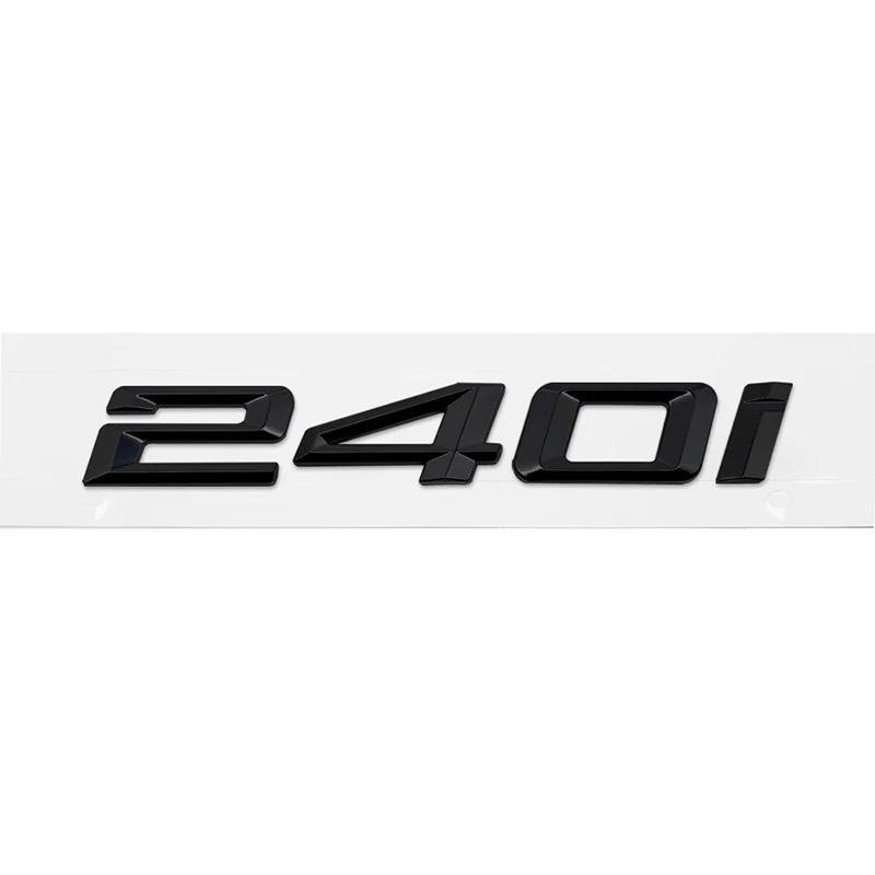 ABS Car Rear Trunk Letters Logo Badge Emblem Sticker For BMW 2 Series 216i 218i 220i 225i 228i 230i 235i 240i F22 F23 F46 F45