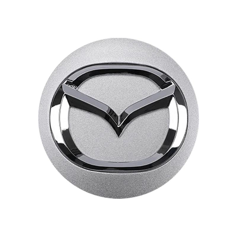 4Pcs Wheel Center Hub Caps Replacement Wheel Hub Emblem for Mazda CX8 MS SPEED CX60 CX50 3 Atenza Axela CX-3 CX-4 CX-5 CX7 FF20