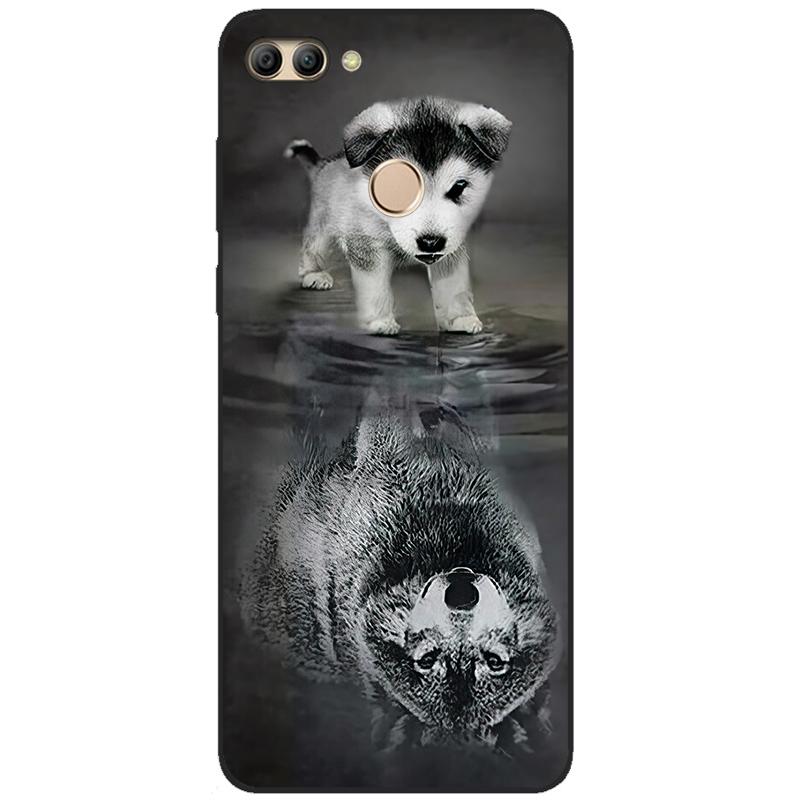 For Huawei Y9 2018 Case Soft TPU Silicon Back Phone Case Cover for huawei y9 2018 Fundas Full Protection Coque Bumper