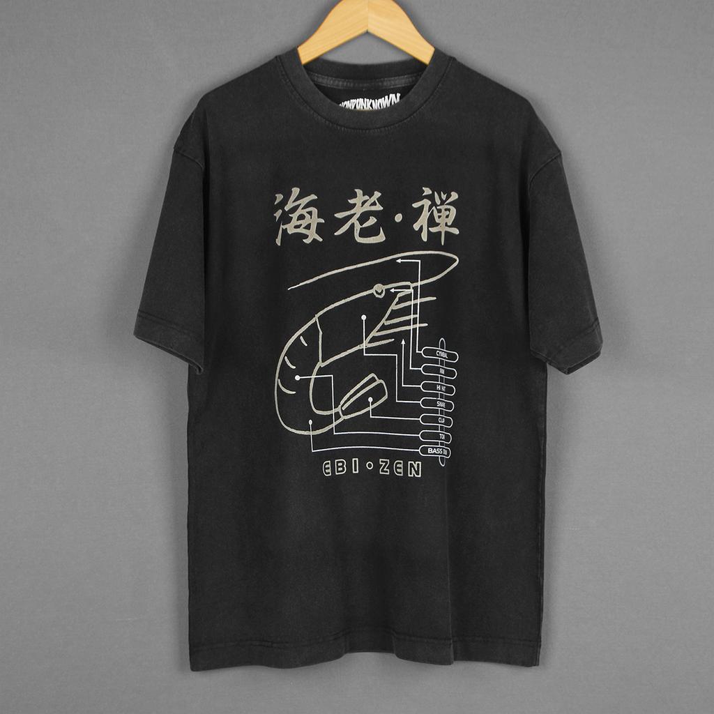 Ebi T-Shirt Zen Techno Acid The Aphex Twin Basic Channel Millsart Men's Clothing Short Sleeves Printed Top Cool Shirt