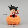 10 см Аниме Кукла Dragon Ball Z Супер Сайян Гоку Сидит На Облаках ПВХ Фигурка Действия Модель Подарок Детские Игрушки Декор Украшение Для Торта
