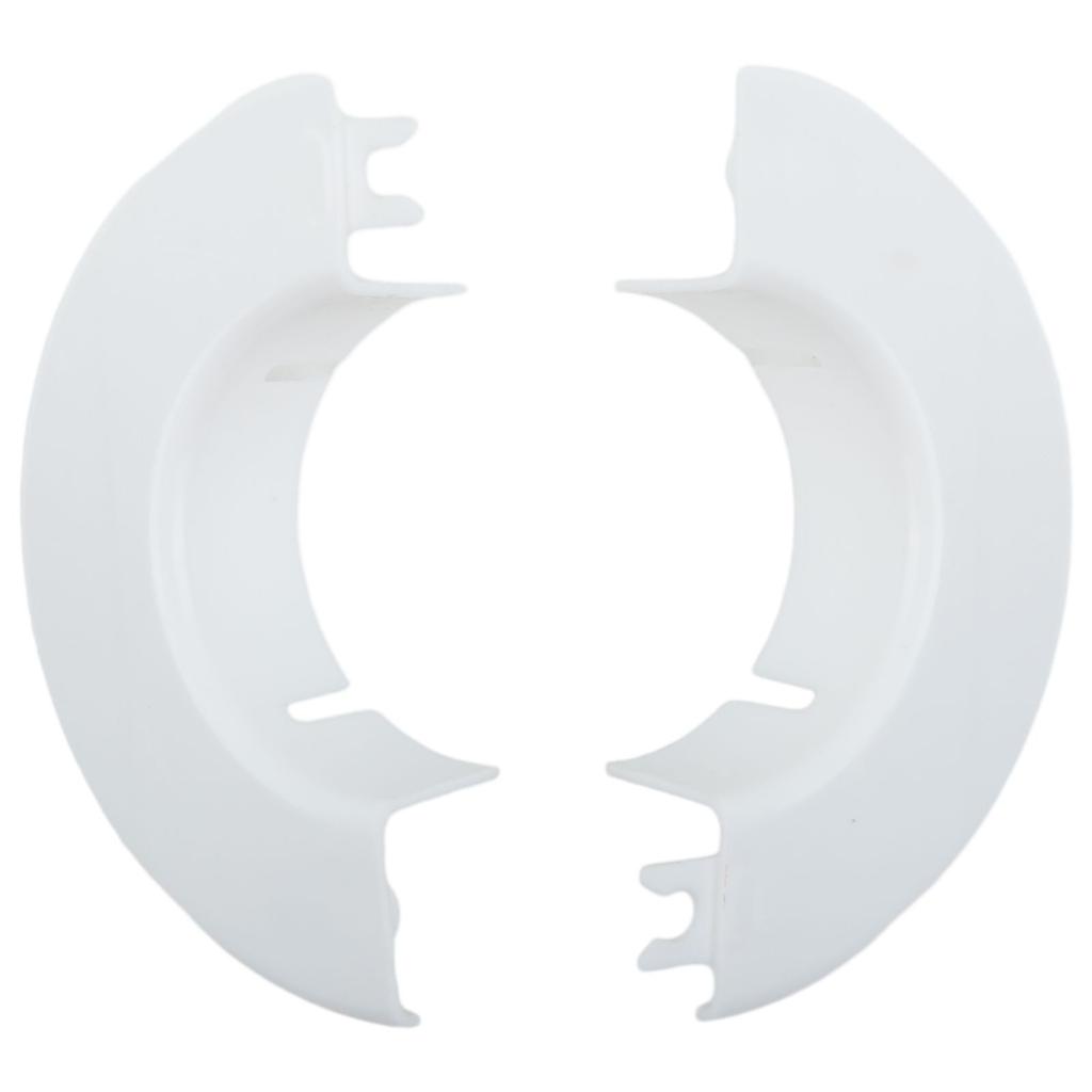 Декоративная розетка для проходного отверстия для ввода кабеля 40 80 мм Изготовлена из морозо- и термостойкого полипропилена Подходит для трубных installations